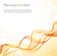 Abstract background with smoke wave N9