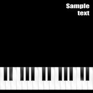 Abstract background with piano keys N2