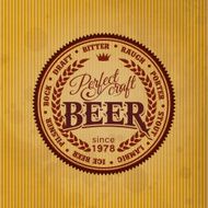 Retro Styled Beer Poster N20