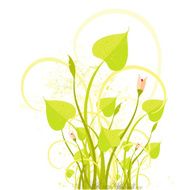 Spring Foliage Background N2