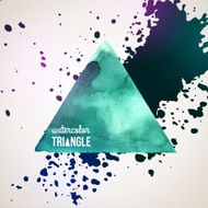 Abstract hand drawn watercolor background vector illustration N12