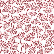 Seamless pattern with brunches N2