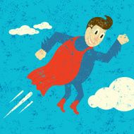 Retro Superhero N2