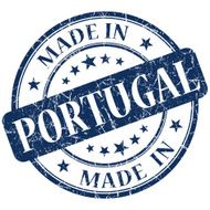 Made In Portugal blue stamp
