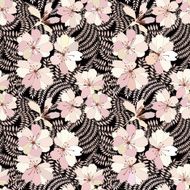floral seamless background N123