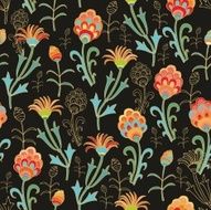 Orient floral pattern