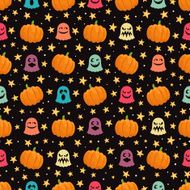 pumpkins and ghosts