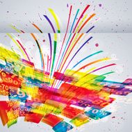 Abstract background design template N91