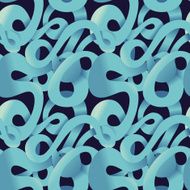 crazy vector seamless pattern - with infinity line N2