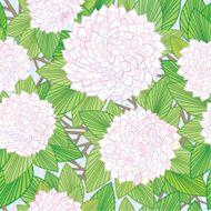 Vector seamless floral pattern N320