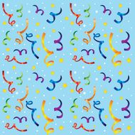bright seamless background with confetti