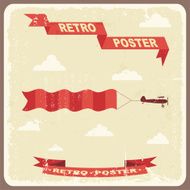 Vintage typography Background Vector