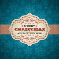 Christmas Vintage Frame N2