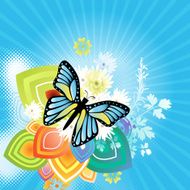 Butterfly Abstract Graphic