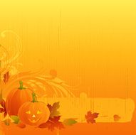 Orange halloween background N6