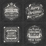 Chalkboard Christmas Cards