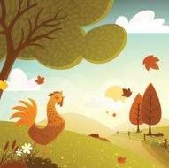 Good morning says the rooster - Very detailed