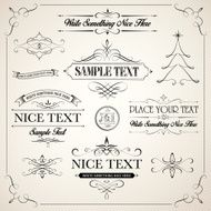 Calligraphic elements N8