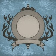 Vintage Shield Grunge