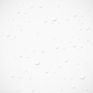 Vector drops on gray background Eps 10