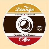 Coffee Lounge Label N2