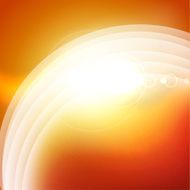 Shiny orange wavy background N2