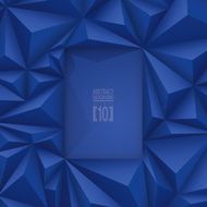 Blue geometrical background N2