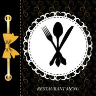 The concept of Restaurant menu N3