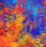 Abstract background nature painting N966