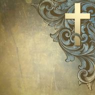 Cross Intertwine Scrollwork