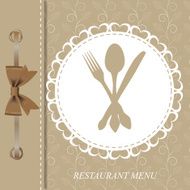 The concept of Restaurant menu N4