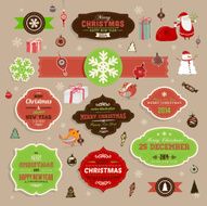 Christmas tags set N2
