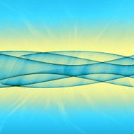 Abstract blue pattern XXL N2