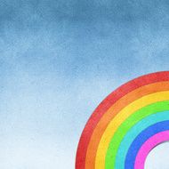 rainbow recycled paper craft background N4
