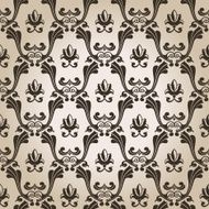 Seamless vintage wallpaper background old Design