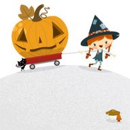 Delivering halloween