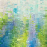 Painting texture abstract emerald