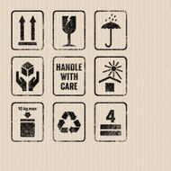 Packaging signs