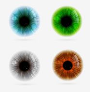 Human eye color