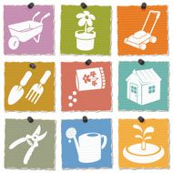 Gardening Icons N11