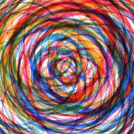 Painted image texture background
