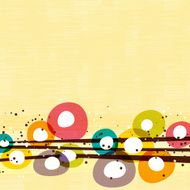 abstract floral pattern N92
