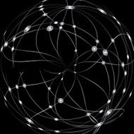 computer net concept background