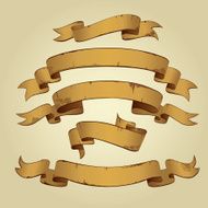 Old Banners (vector XXL jpg in ZIP folder)