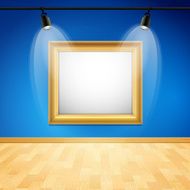 Blue Art Gallery Frame