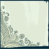 Hand-drawn corner doodle N2