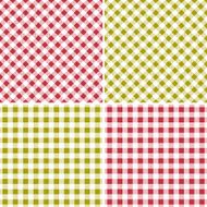 Plaid tablecloth seamless pattern N2