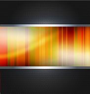Abstract orange technology vector background
