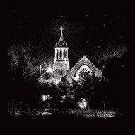 Church At Night