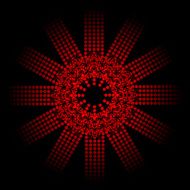 abstract red dot pattern background N4